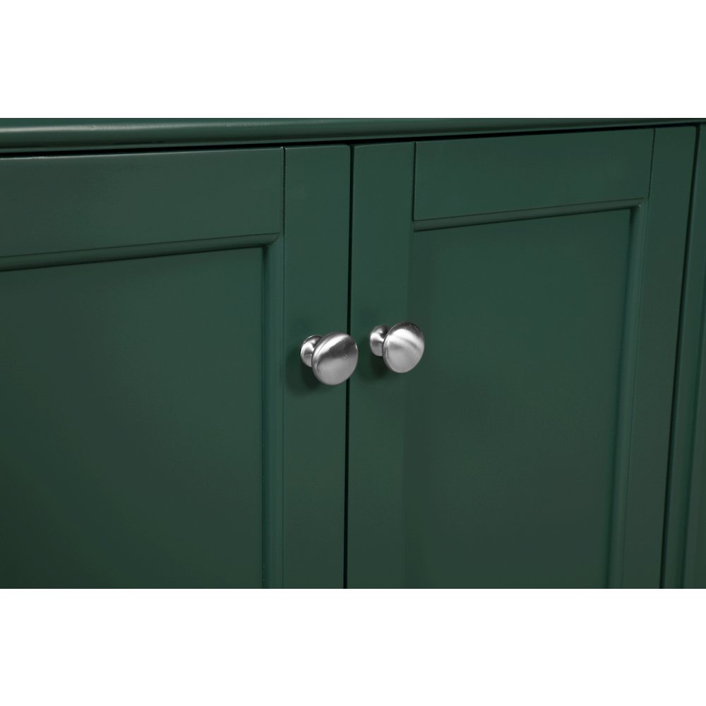 30 inch Single bathroom vanity in green