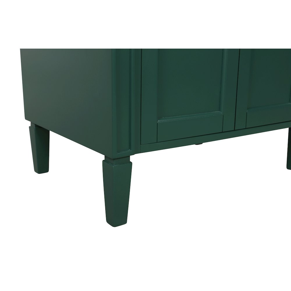 30 inch Single bathroom vanity in green