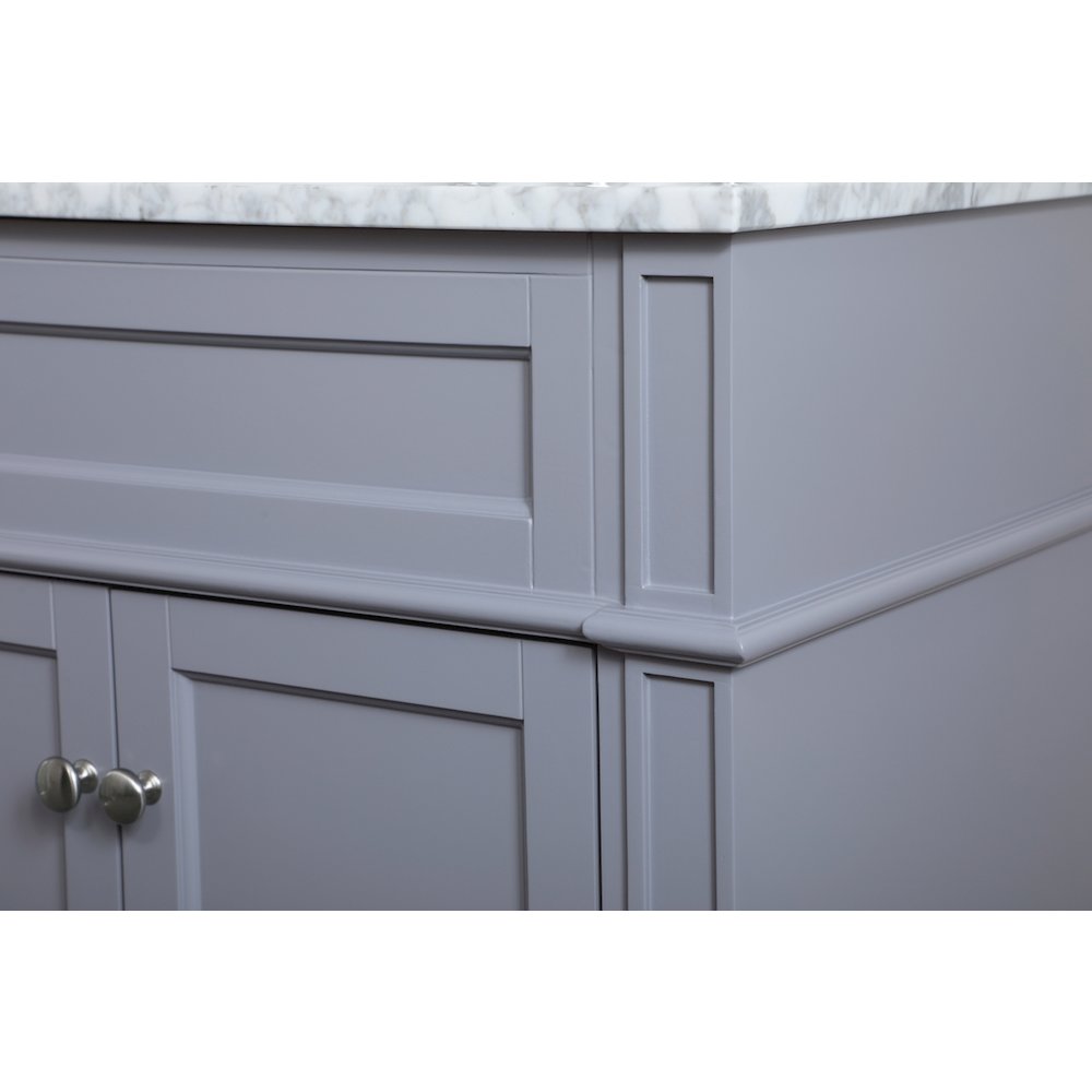 30 inch Single bathroom vanity in Grey