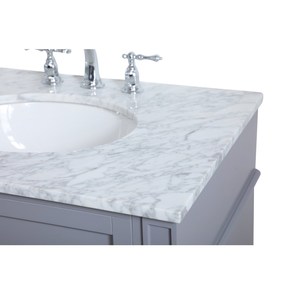 30 inch Single bathroom vanity in Grey