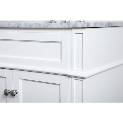 30 inch Single bathroom vanity in White