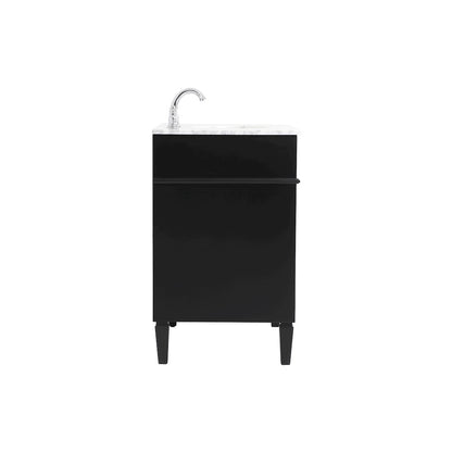 32 inch Single bathroom vanity in Black
