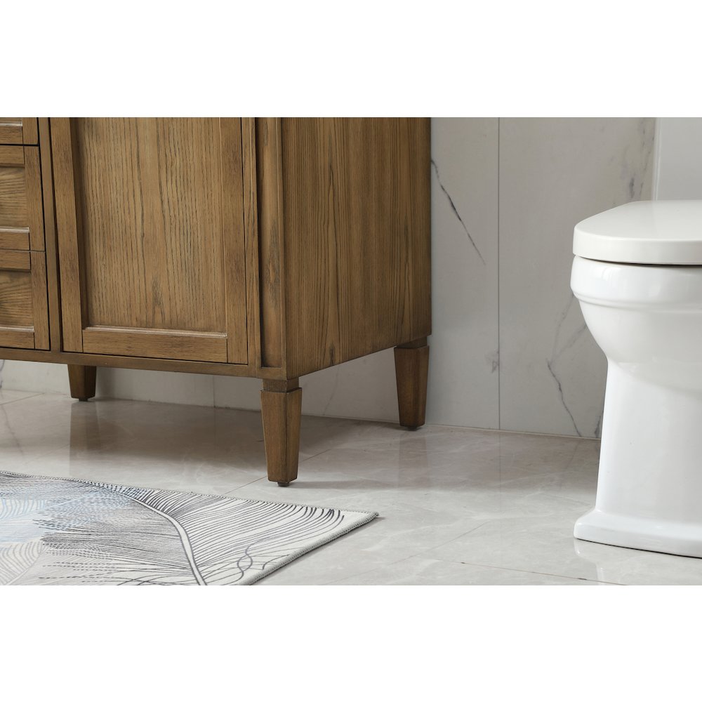 32 inch Single bathroom vanity in driftwood