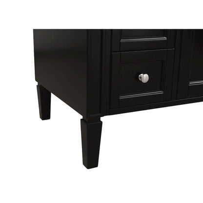 36 inch Single bathroom vanity in Black