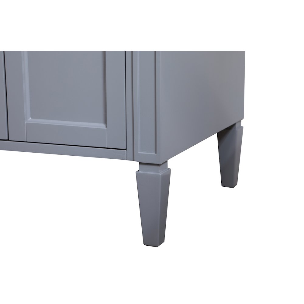 36 inch Single bathroom vanity in Grey