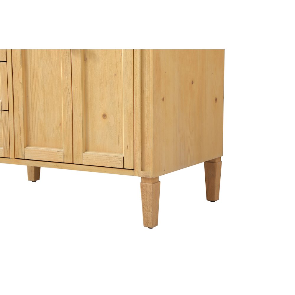 36 inch Single bathroom vanity in natural wood