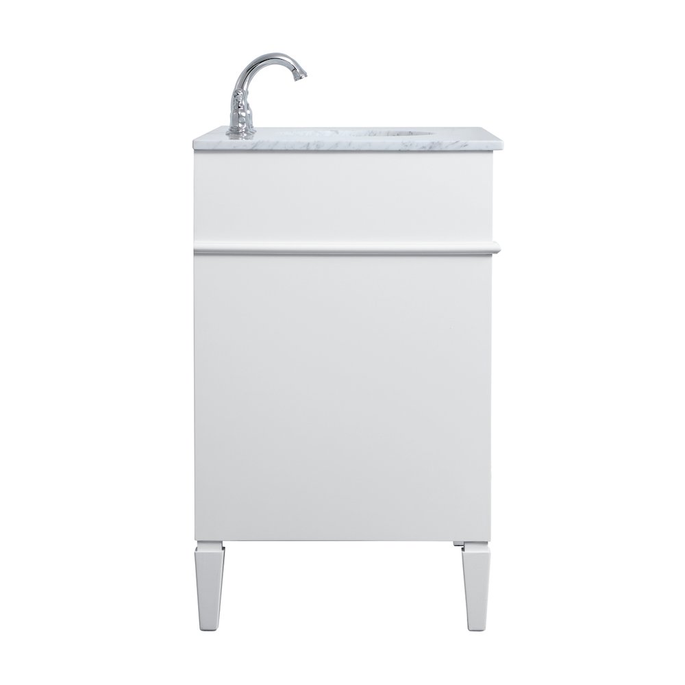 36 inch Single bathroom vanity in White