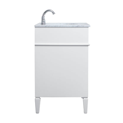 36 inch Single bathroom vanity in White