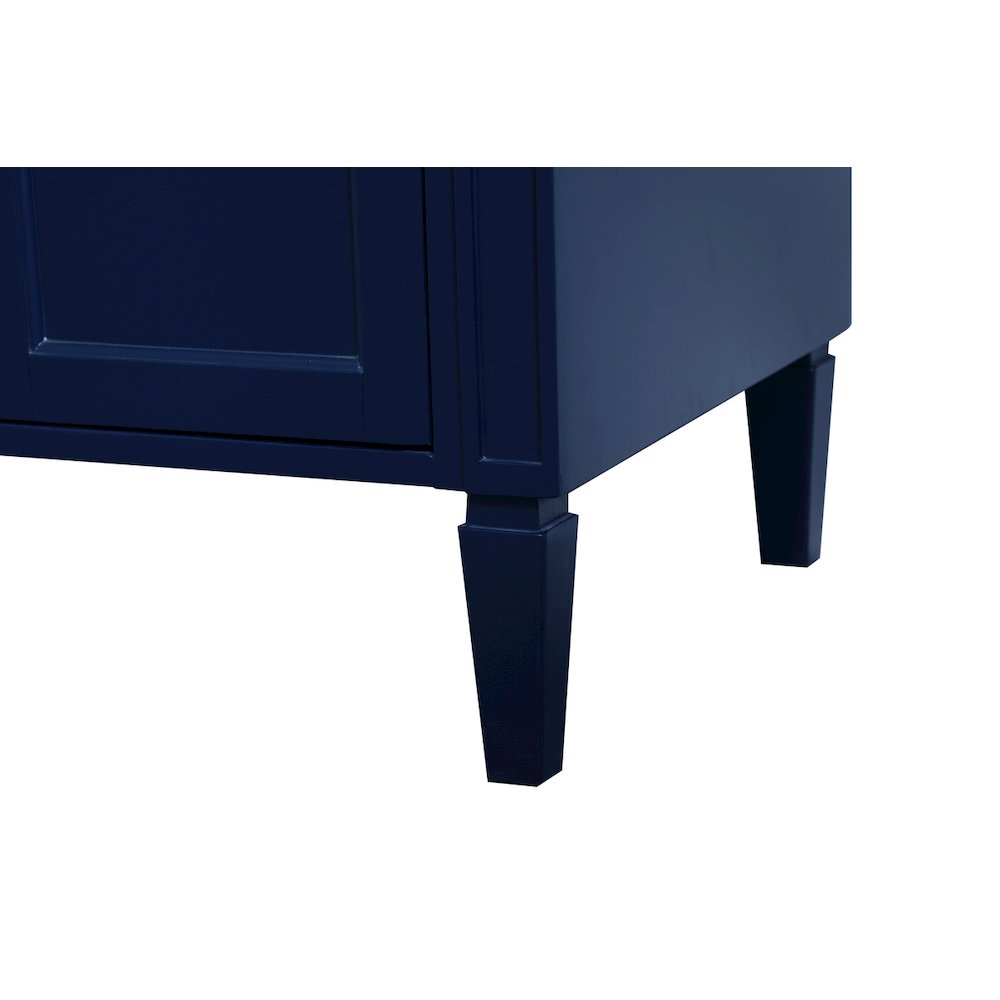 40 inch Single bathroom vanity in blue