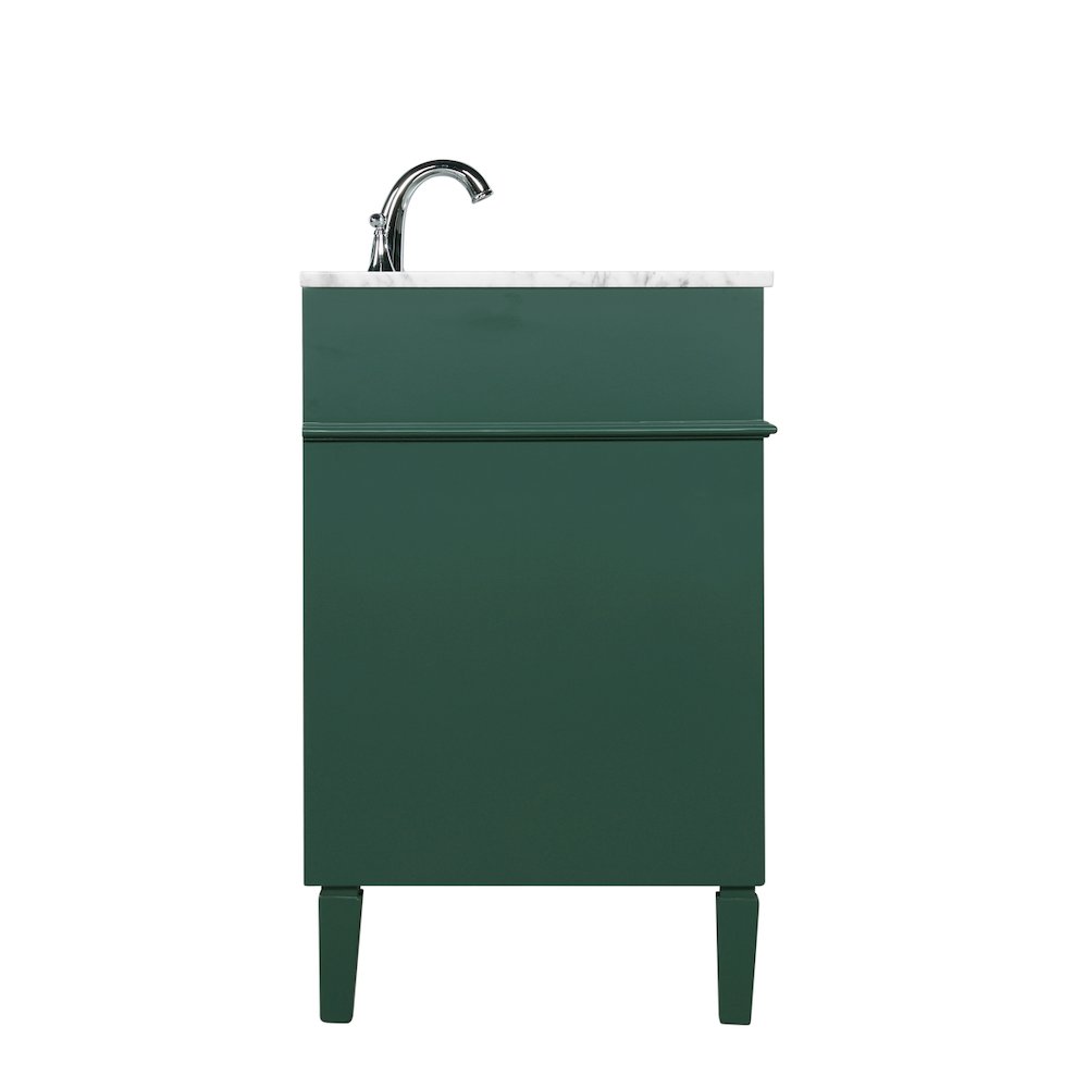 40 inch Single bathroom vanity in green