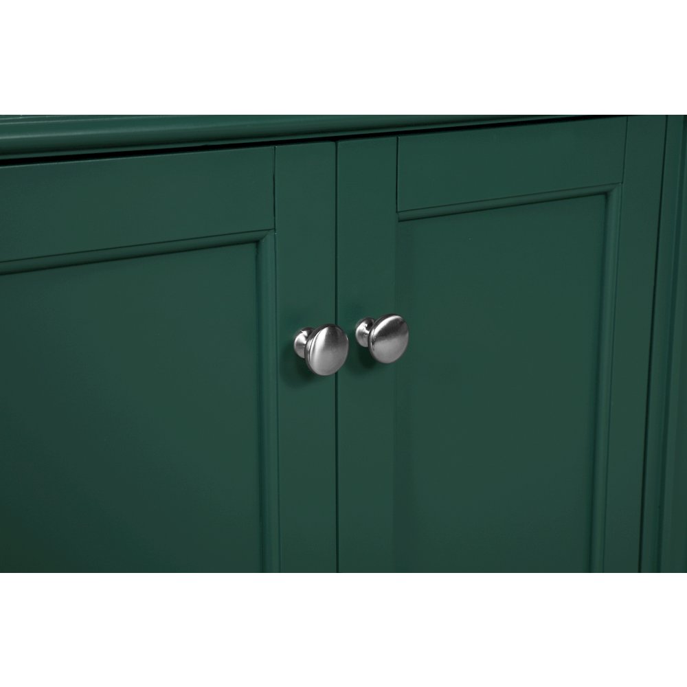 40 inch Single bathroom vanity in green