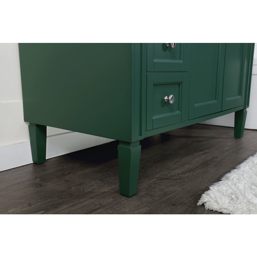 40 inch Single bathroom vanity in green