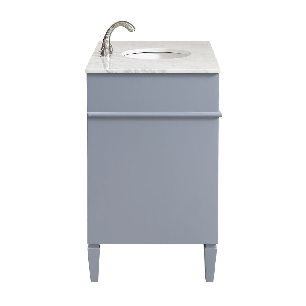 40 In. Single Bathroom Vanity Set In Grey