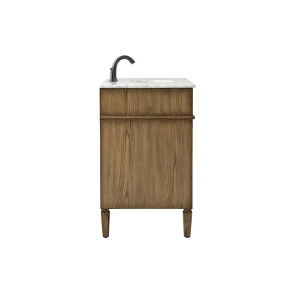42 inch Single bathroom vanity in driftwood
