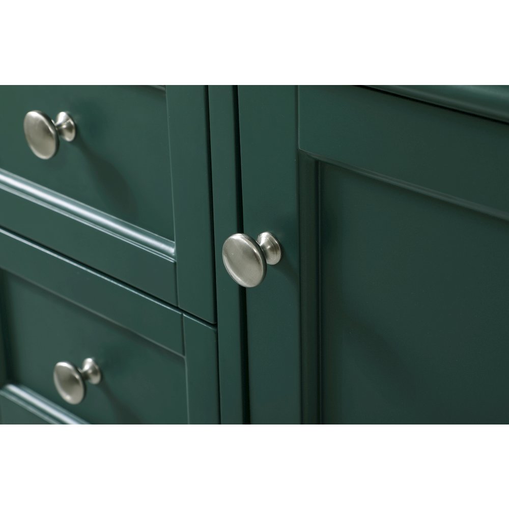 42 inch Single bathroom vanity in green