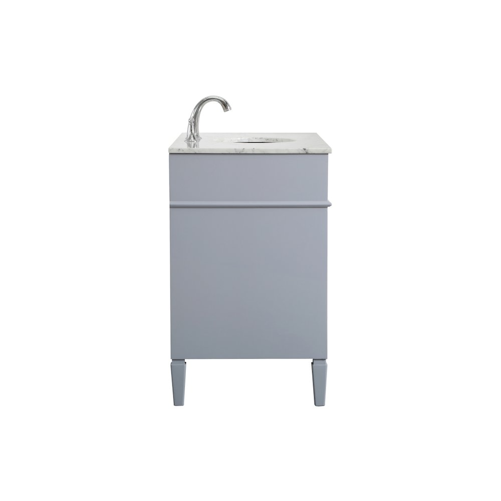 42 inch Single bathroom vanity in grey