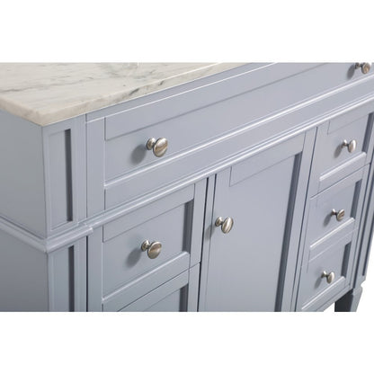 42 inch Single bathroom vanity in grey
