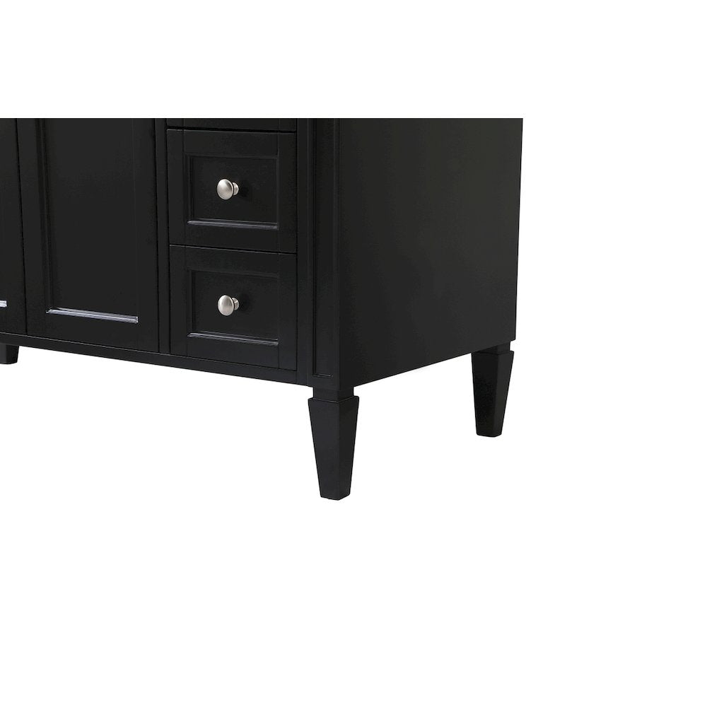 48 inch Single bathroom vanity in Black