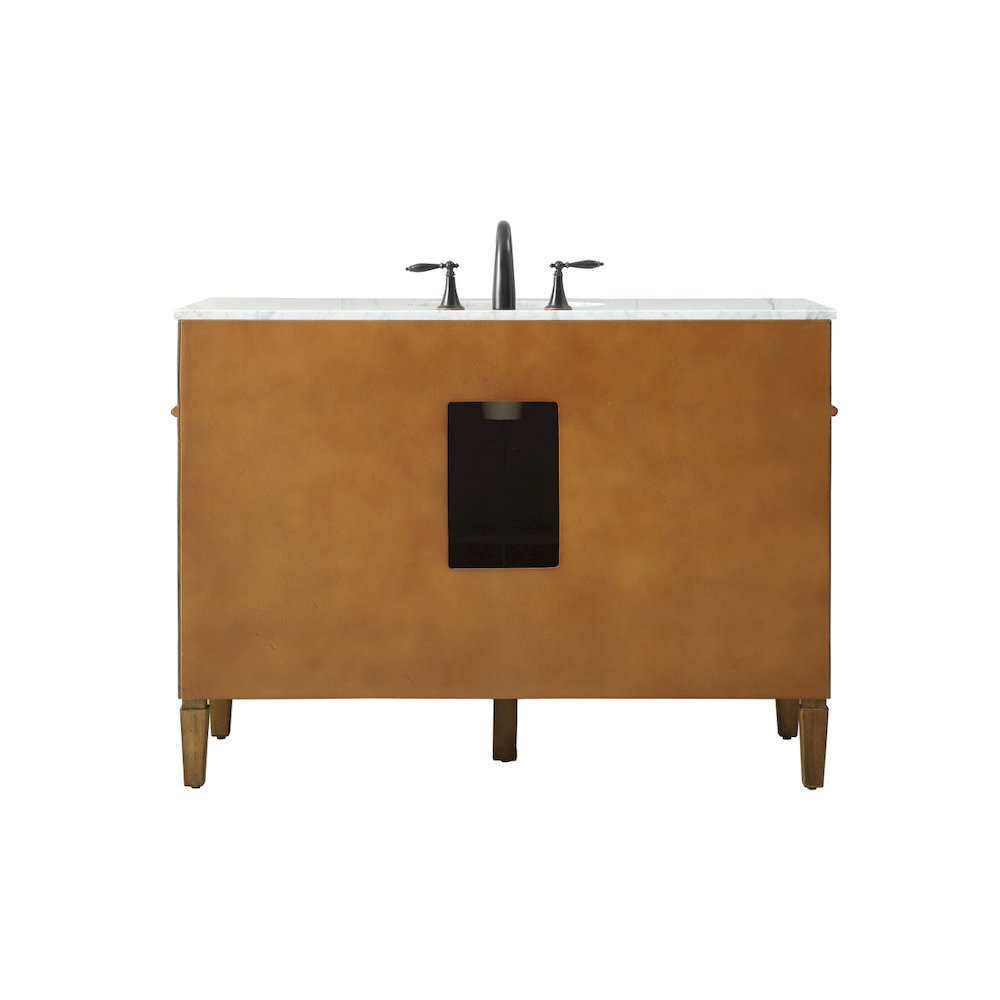 48 inch Single bathroom vanity in driftwood