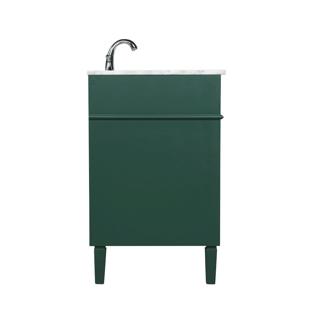 48 inch Single bathroom vanity in green