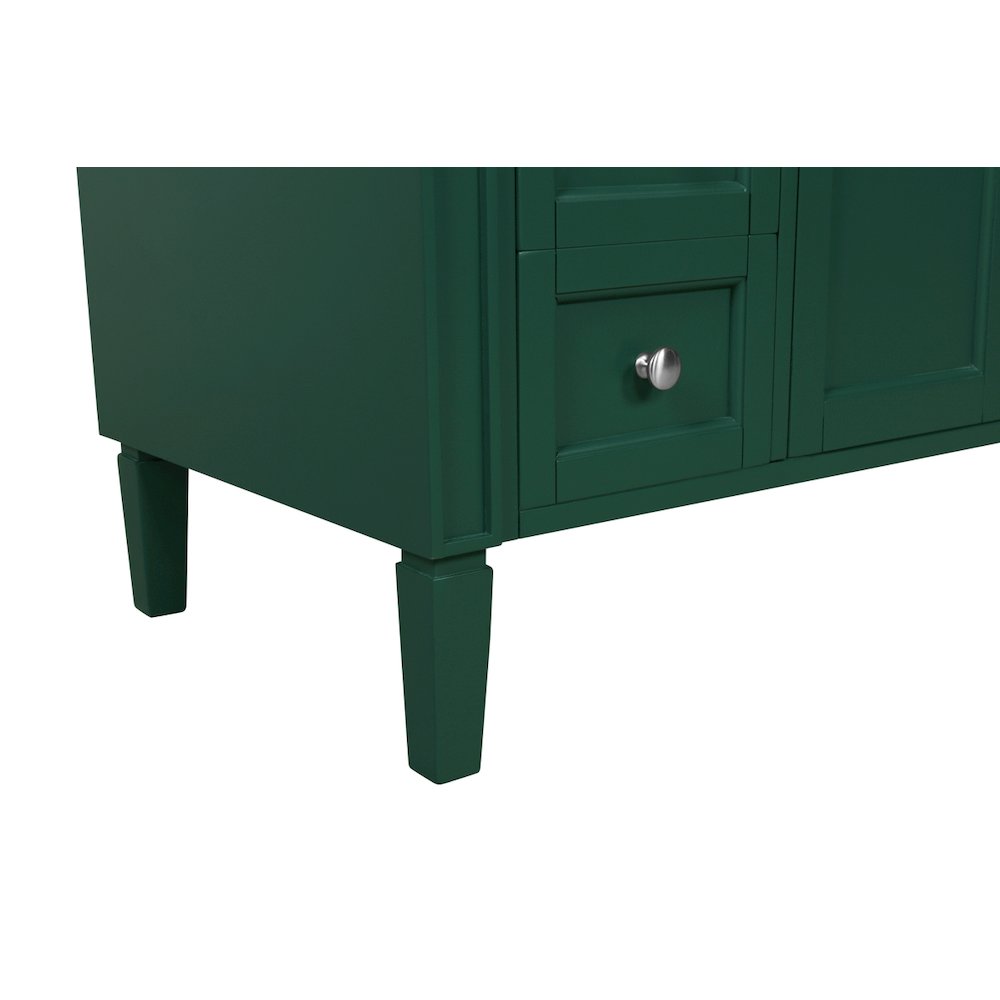 48 inch Single bathroom vanity in green