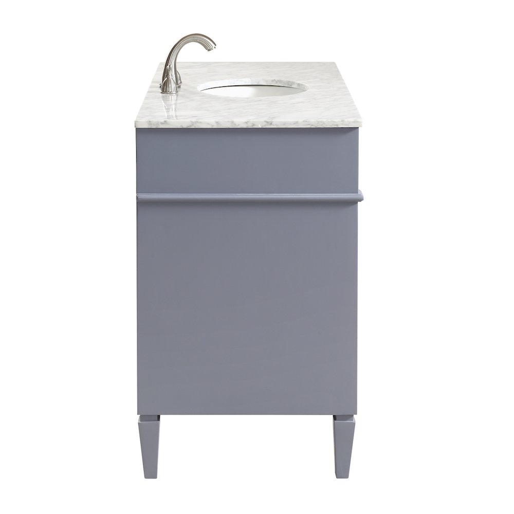 48 In. Single Bathroom Vanity Set In Grey