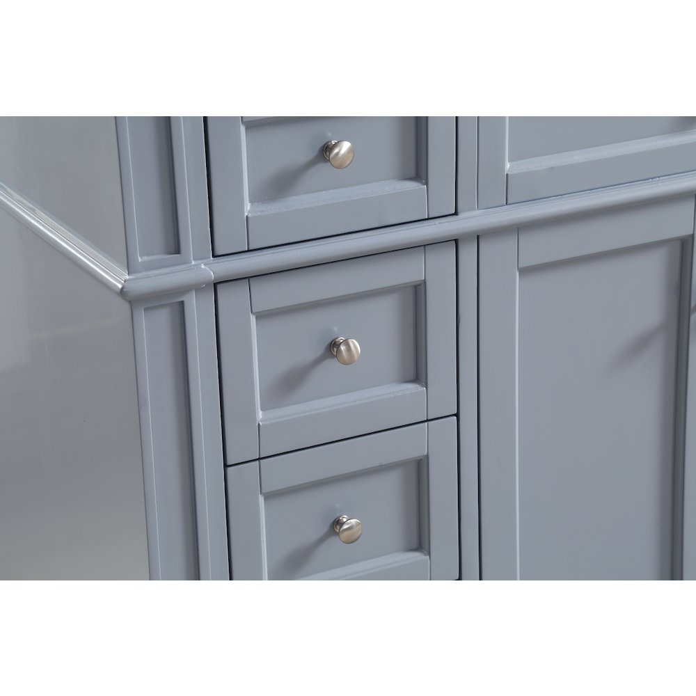 48 In. Single Bathroom Vanity Set In Grey