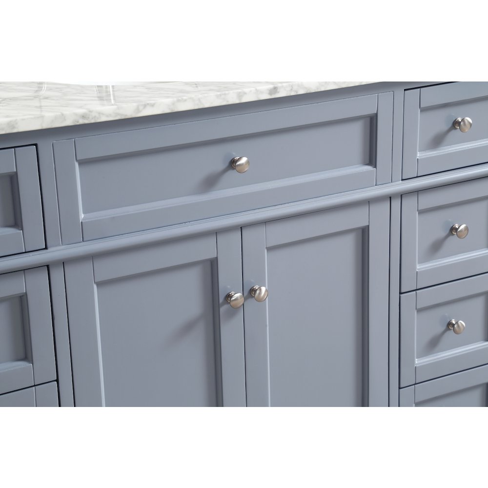 48 In. Single Bathroom Vanity Set In Grey