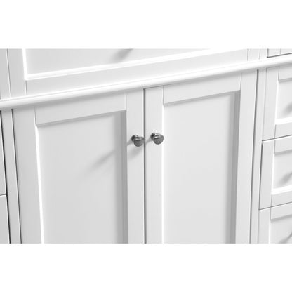 48 In. Single Bathroom Vanity Set In White
