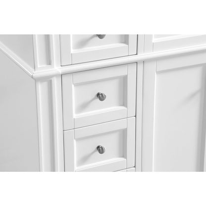 48 In. Single Bathroom Vanity Set In White