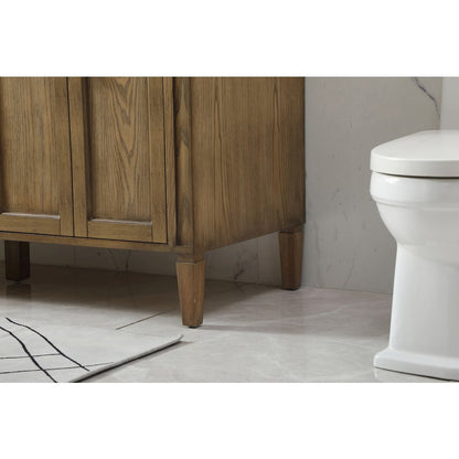 60 inch double bathroom vanity in driftwood