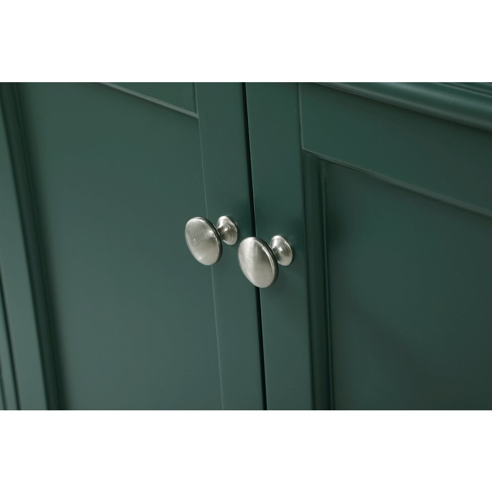 60 inch Single bathroom vanity in green