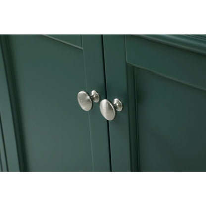 60 inch Single bathroom vanity in green