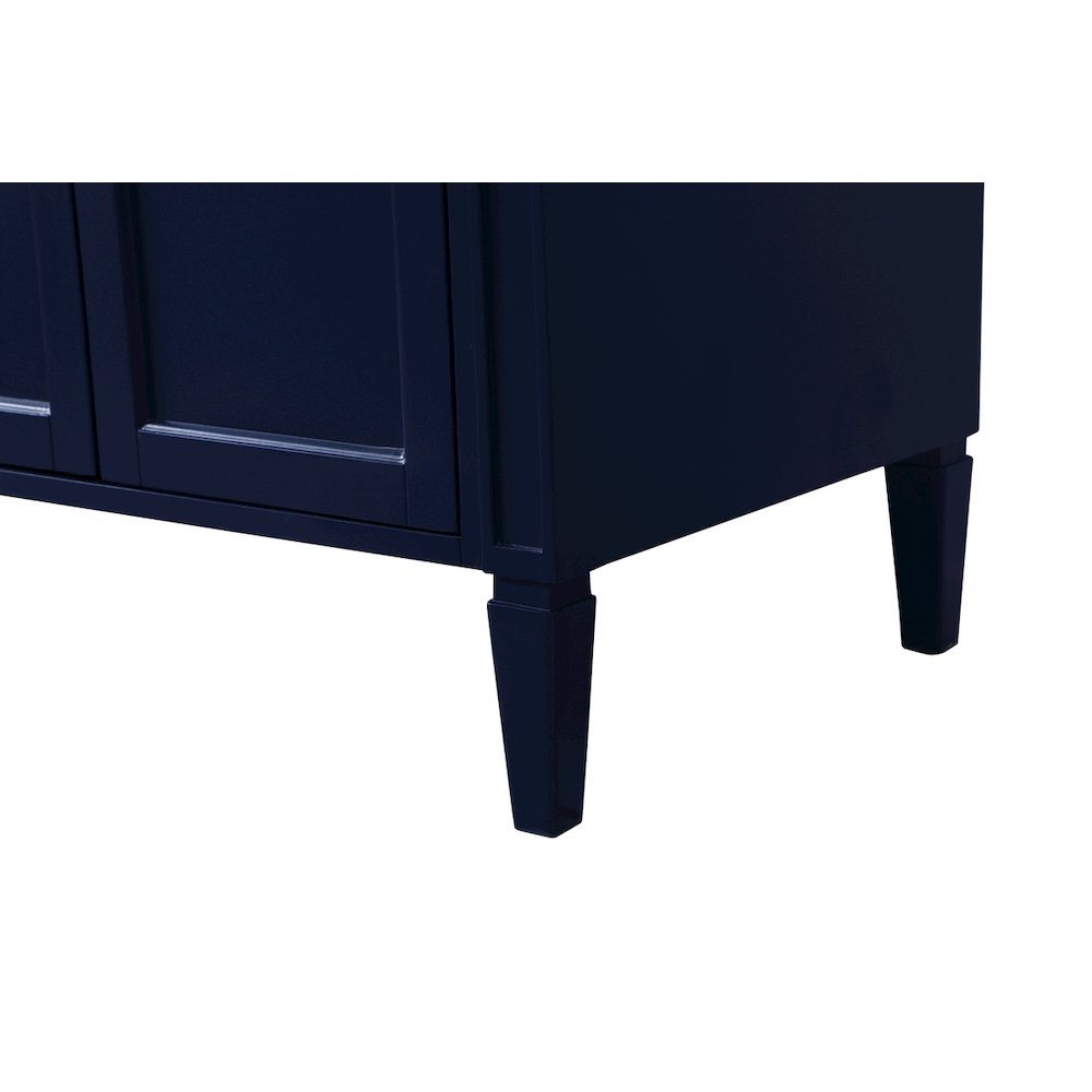 72 inch double bathroom vanity in blue