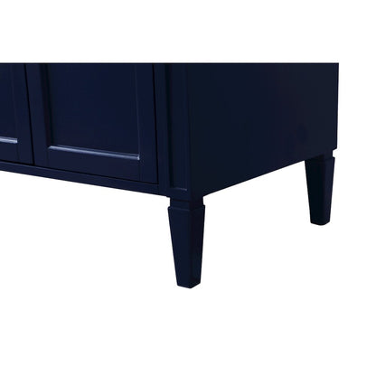 72 inch double bathroom vanity in blue