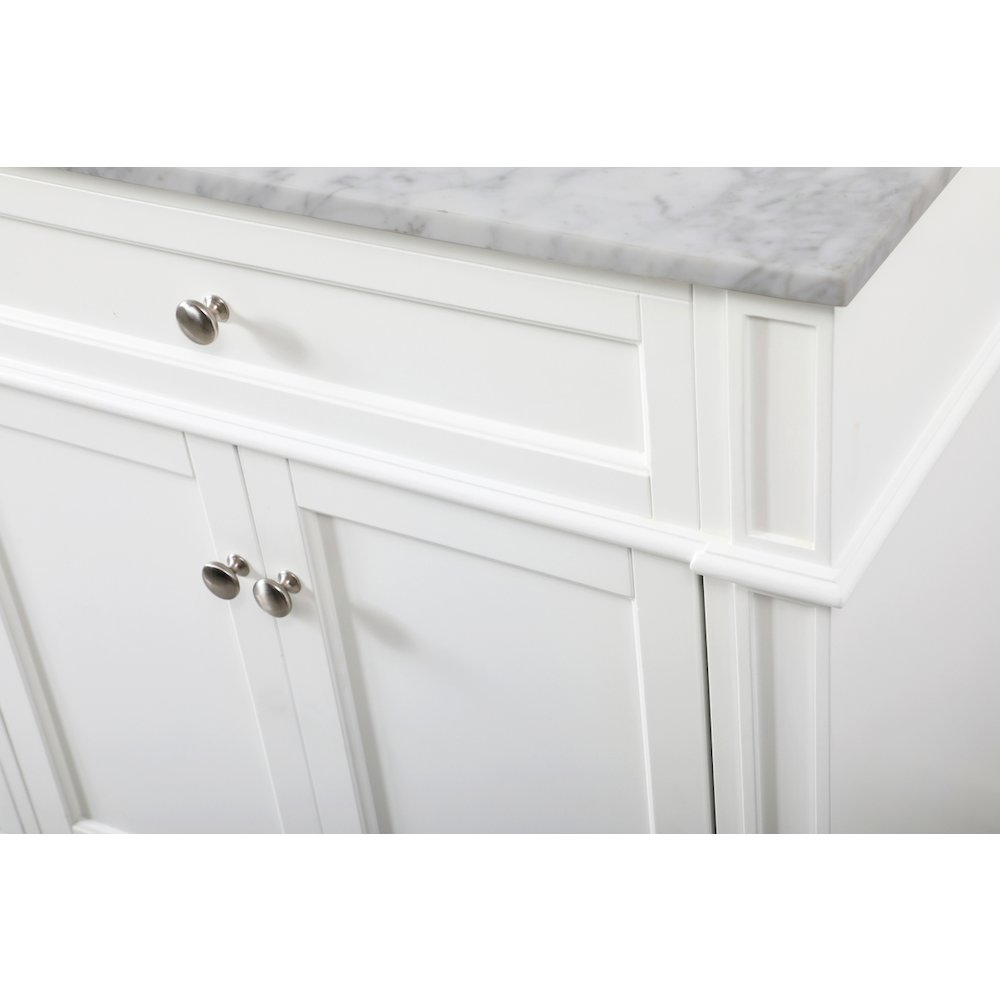 72 inch double bathroom vanity in white