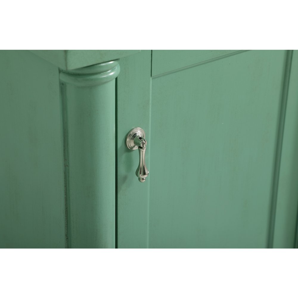 18.5 inch Single Bathroom vanity in vintage mint