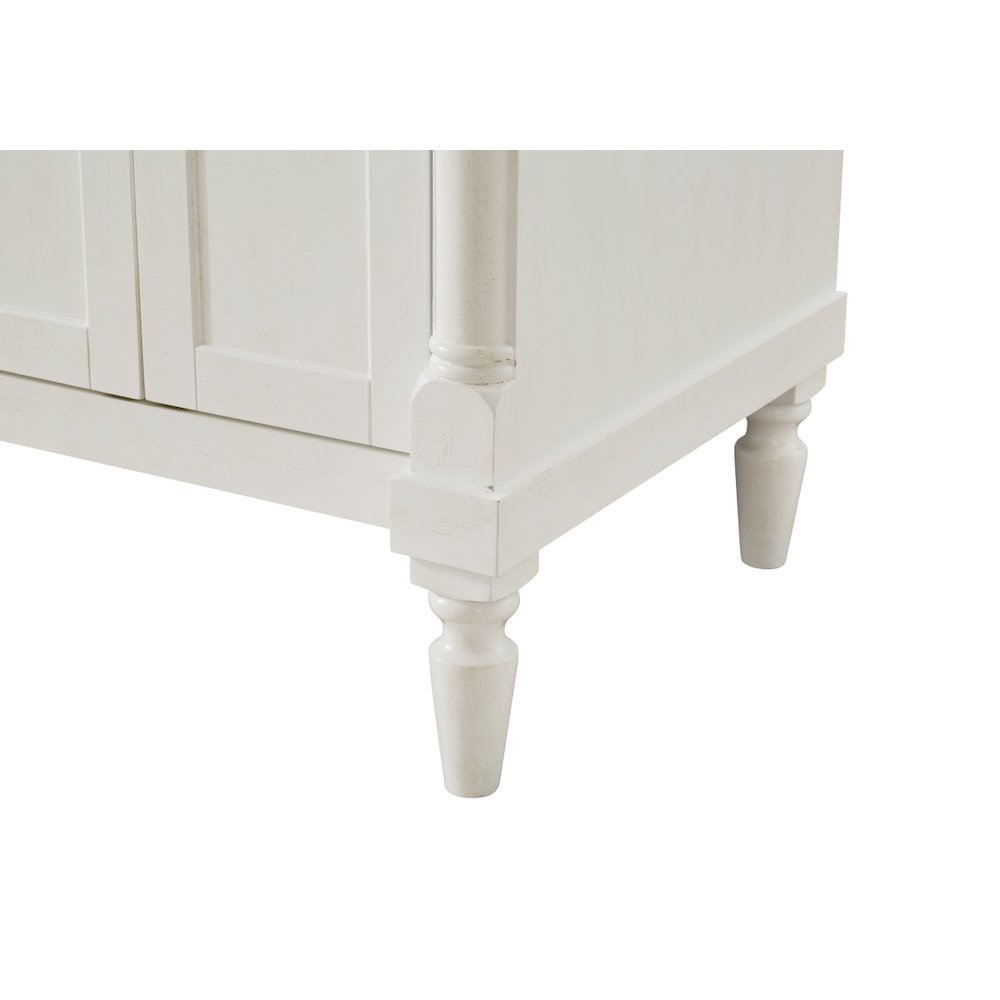 24 inch Single Bathroom vanity in Antique White