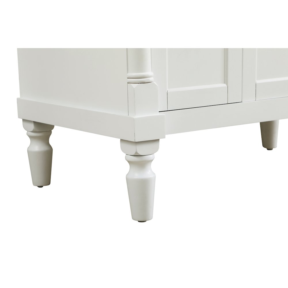 36 inch Single Bathroom vanity in Antique White