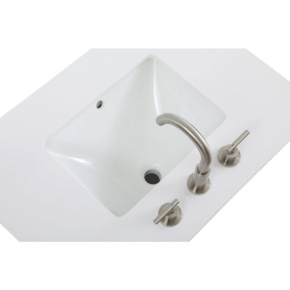 36 inch Single Bathroom vanity in Antique White