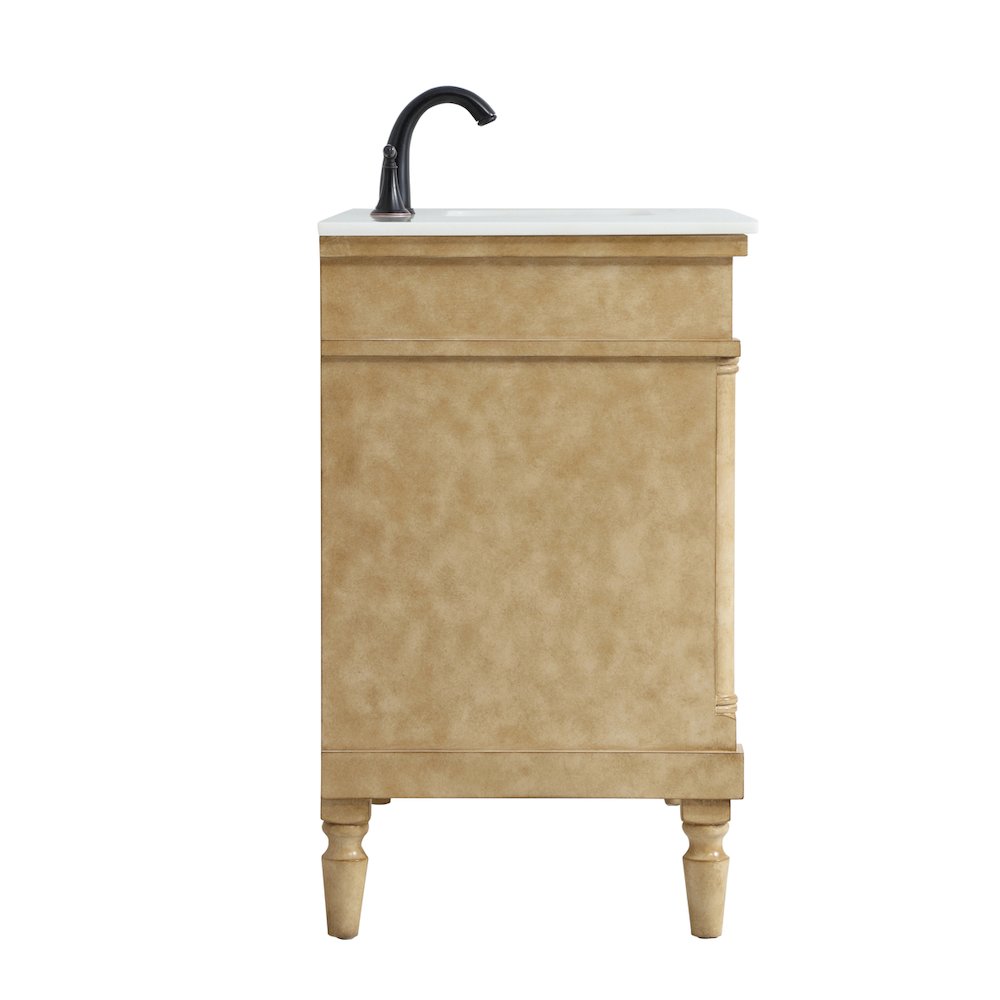 42 inch Single Bathroom vanity in Antique Beige
