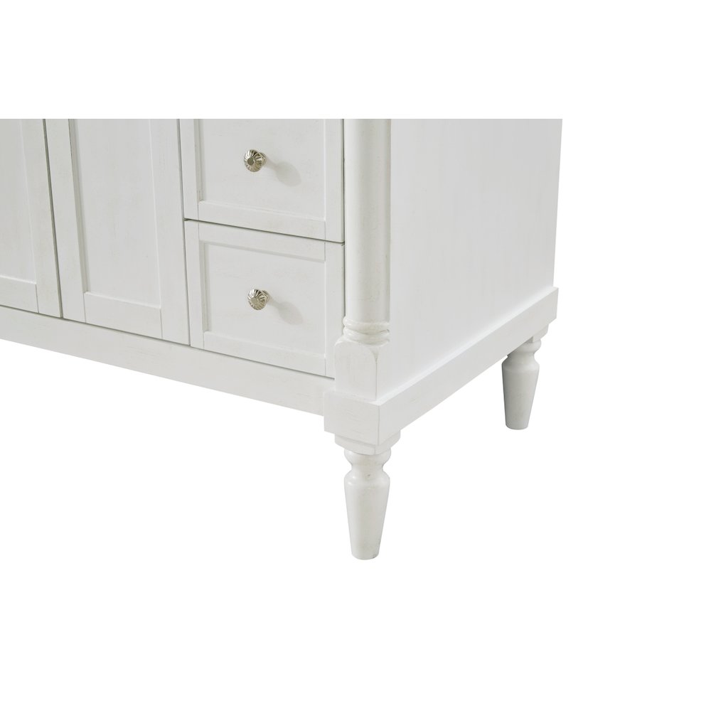 42 inch Single Bathroom vanity in Antique White
