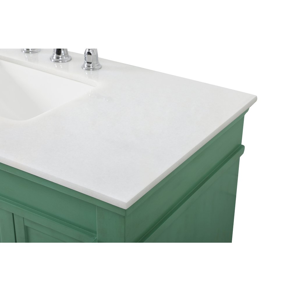 42 inch Single Bathroom vanity in vintage mint