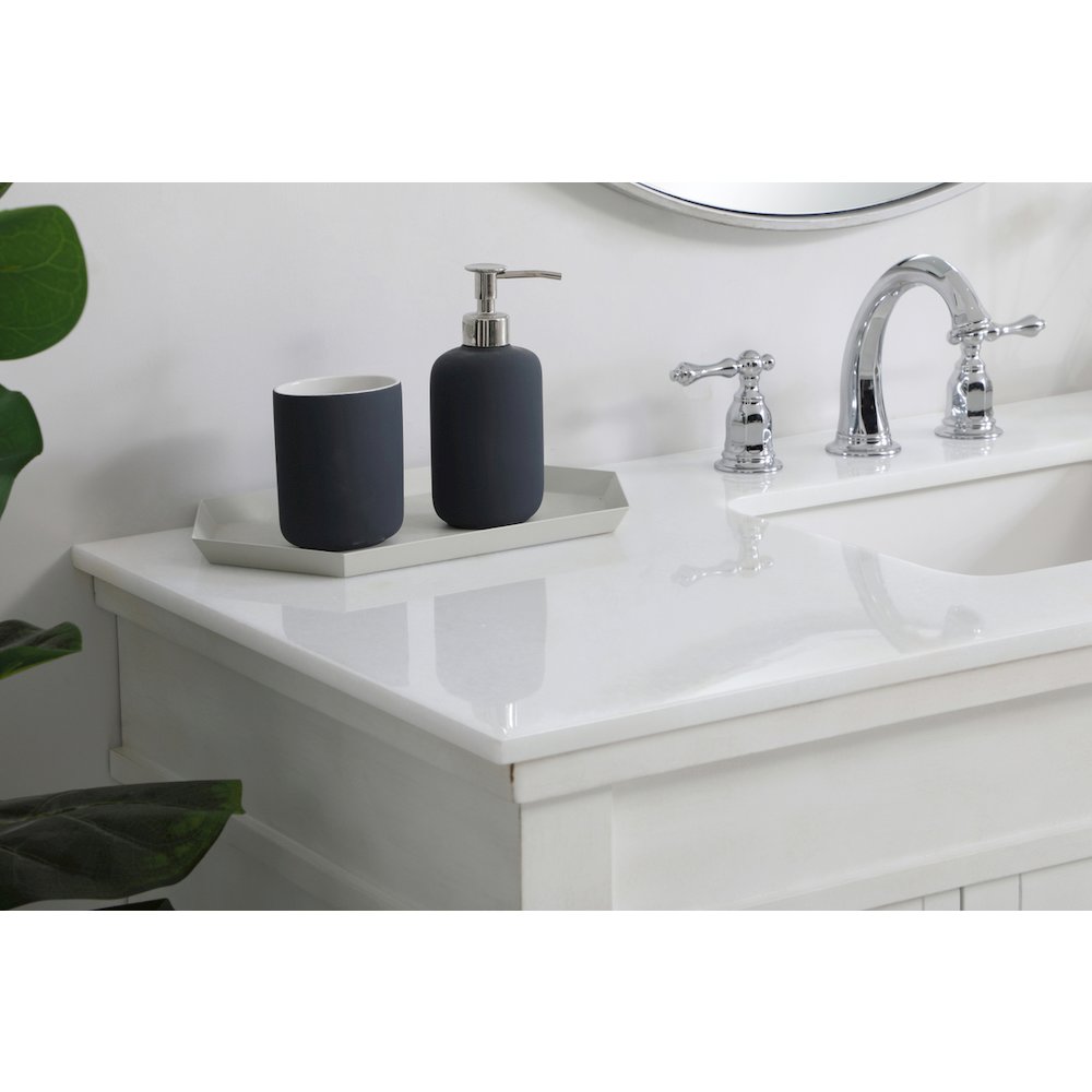 48 inch Single Bathroom vanity in Antique White