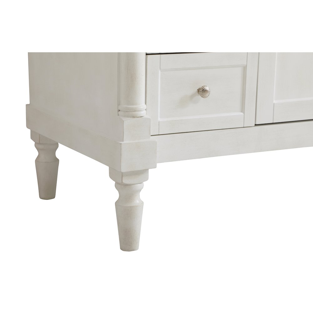 48 inch Single Bathroom vanity in Antique White