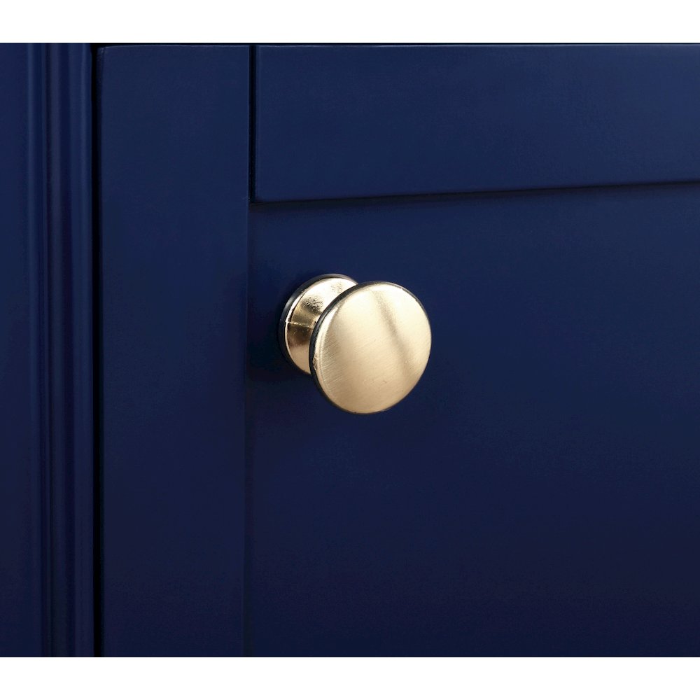 19 inch Single bathroom vanity in Blue