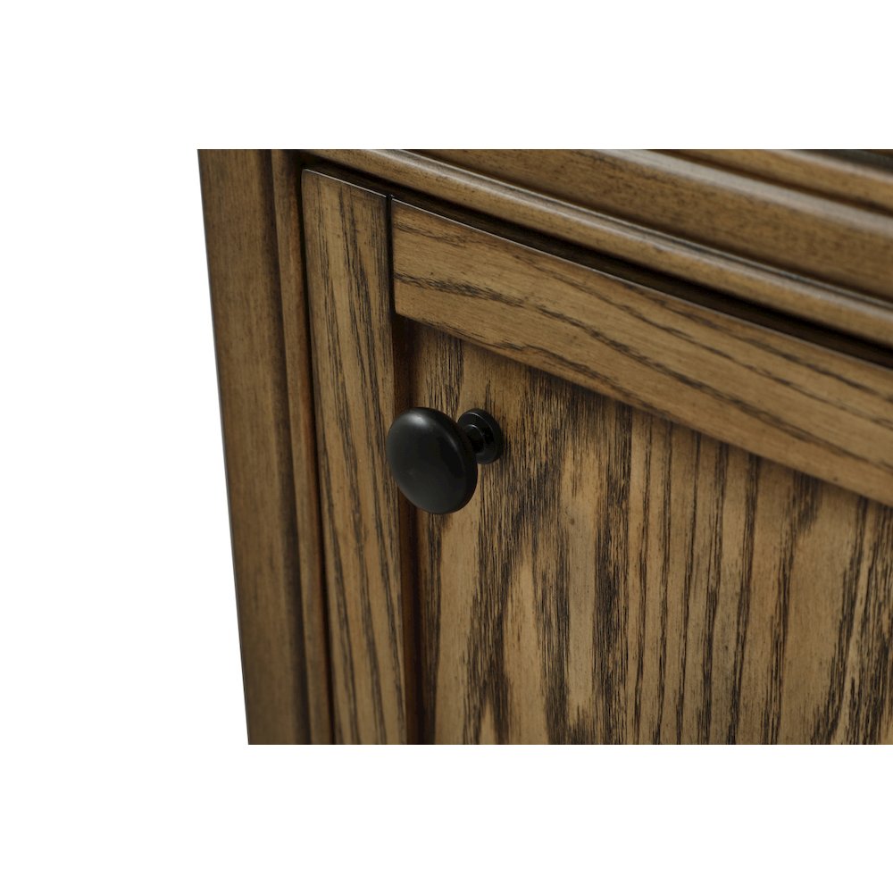 19 inch Single bathroom vanity in driftwood