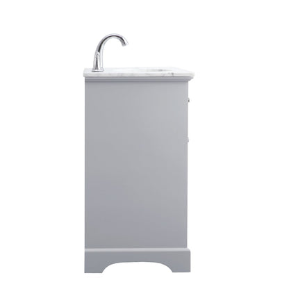 19 in. Single Bathroom Vanity set in light grey