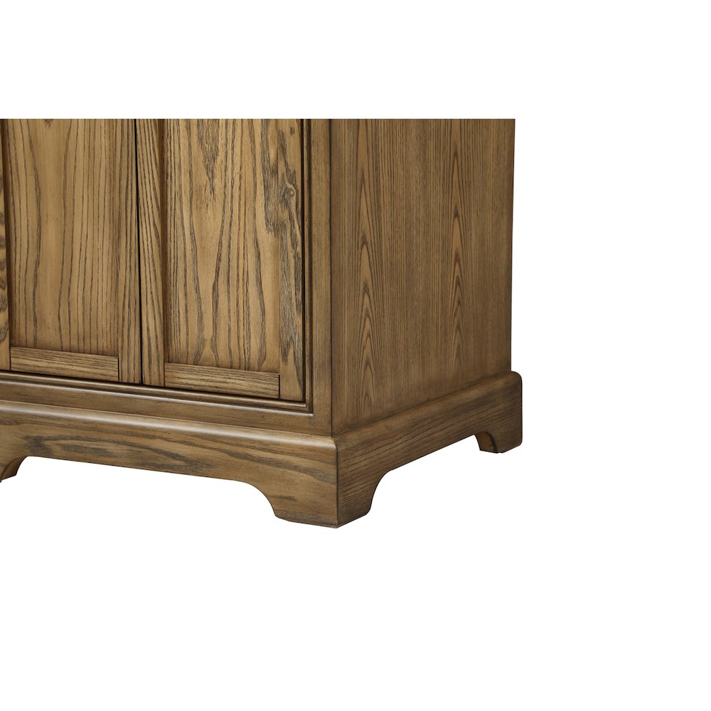 24 inch Single bathroom vanity in driftwood