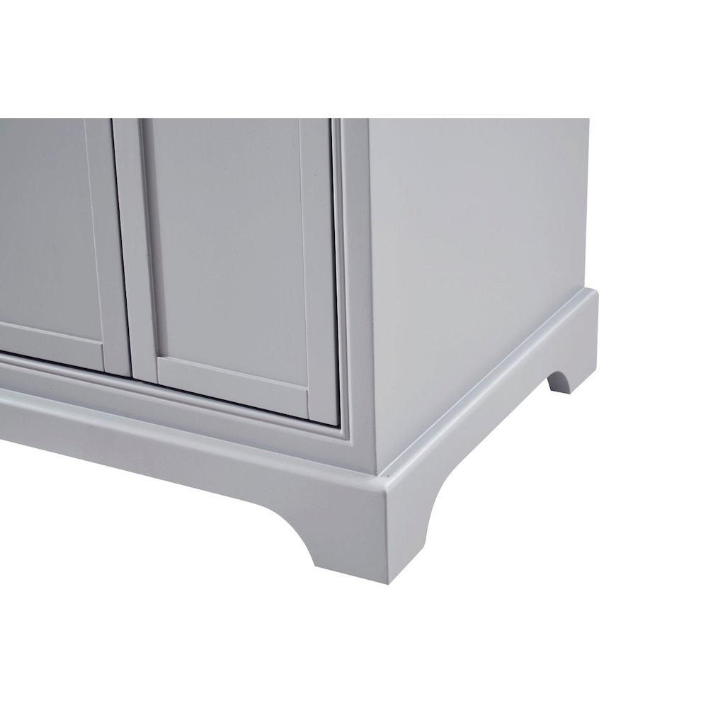 24 In. Single Bathroom Vanity Set In Light Grey
